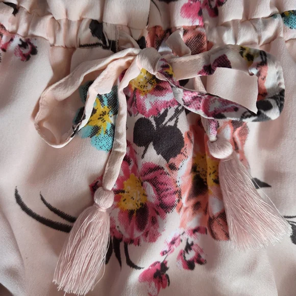 NWT Pink Floral Dress - Picture 3 of 5